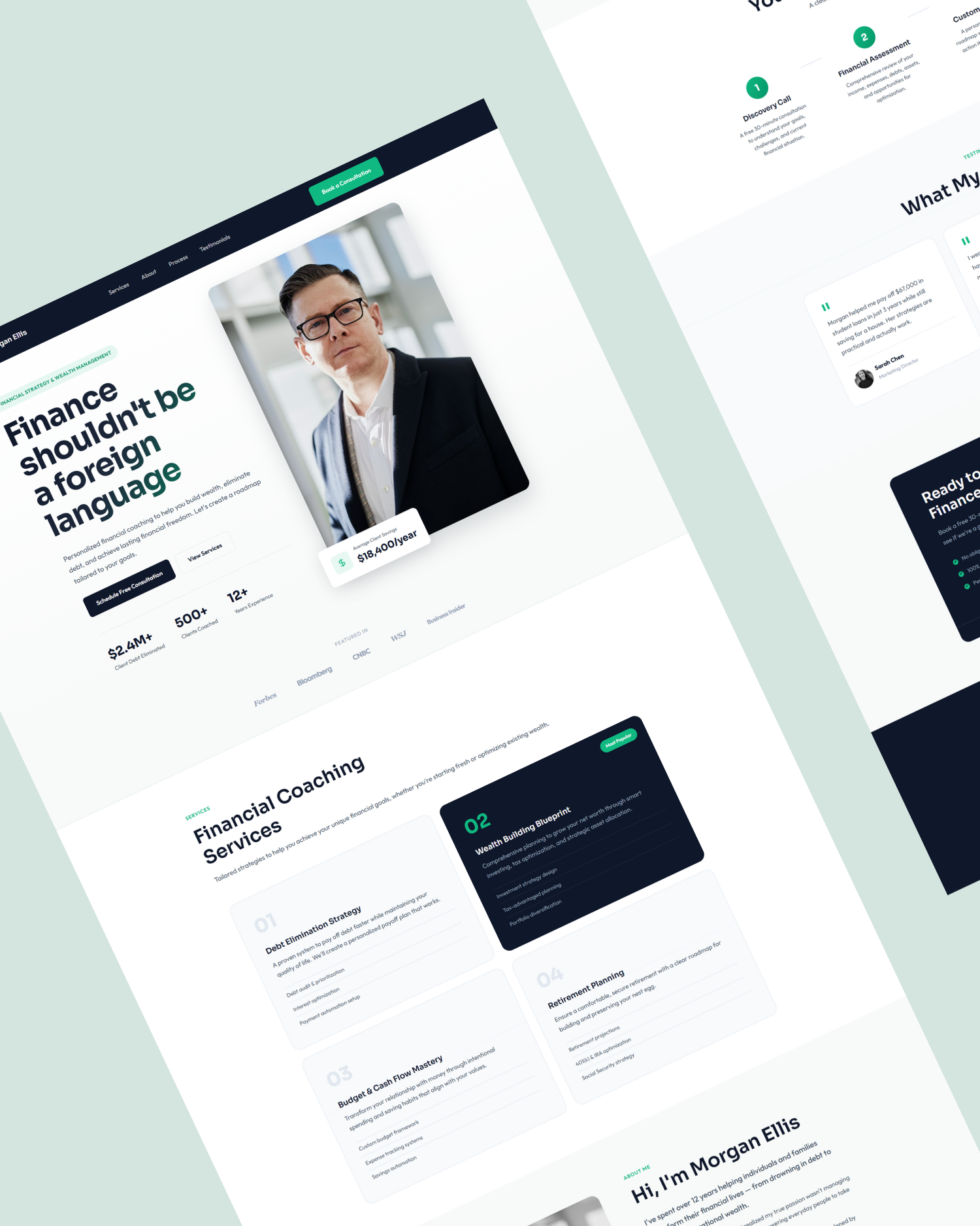 Finance Coach Website